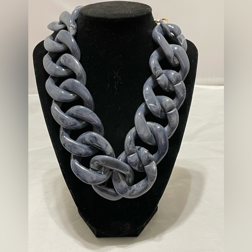 Alisha d acrylic necklace.